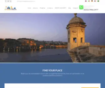 Getawaysmalta.com(Holiday Lettings Malta) Screenshot