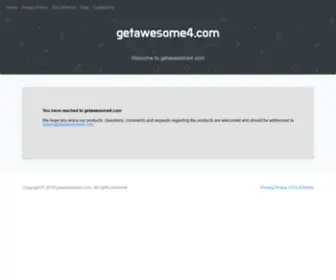 Getawesome4.com(getawesome4) Screenshot