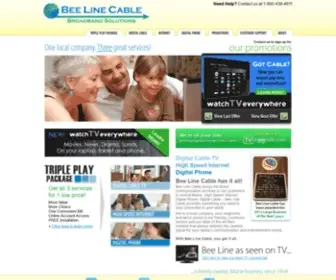 Getbeeline.com(Bee Line Cable) Screenshot