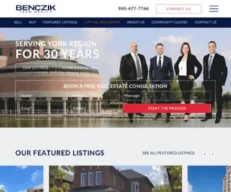 Getbenczik.com(Benczik Team Realty) Screenshot