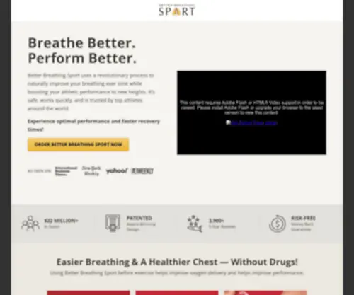 Getbetterbreathingsport.io(Breathe Better) Screenshot