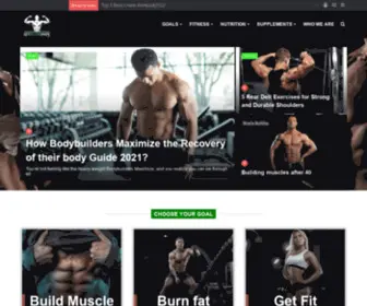 Getbettershape.com(How to get shape) Screenshot