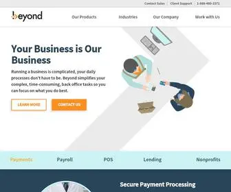 Getbeyond.com(Beyond Business Tools & Services) Screenshot