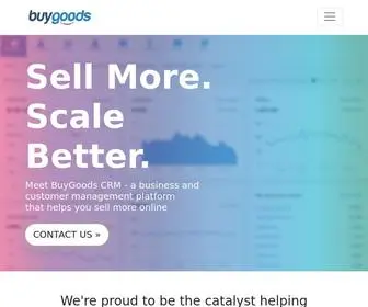 Getbg.com(BuyGoods CRM) Screenshot