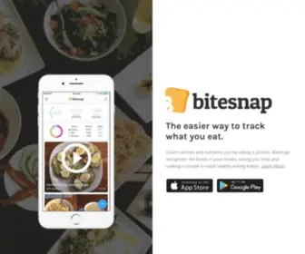 Getbitesnap.com(Photo Food Journal) Screenshot