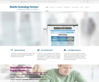 Getbluefin.com(Bluefin Technology Partners) Screenshot