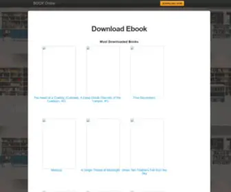 Getbooks.online(Most Downloaded Books) Screenshot