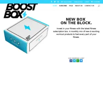 Getboostbox.co.uk(Boostbox) Screenshot