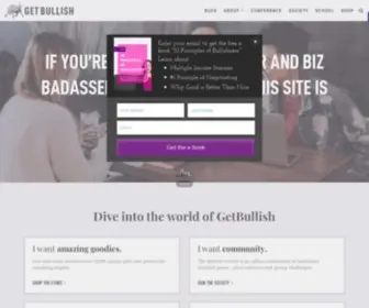 Getbullish.com(Get Bullish) Screenshot