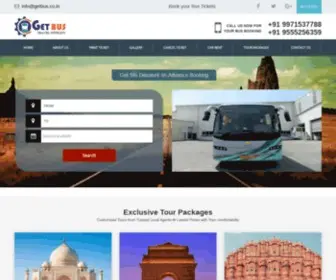 Getbus.co.in(Online Volvo Bus Booking) Screenshot