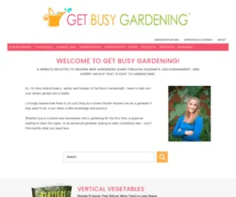 Getbusygardening.com(Get Busy Gardening) Screenshot