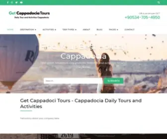 Getcappadociatours.com(Cappadocia Travel Agency) Screenshot