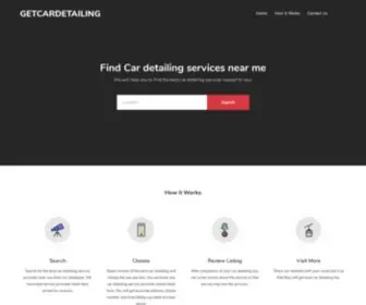 Getcardetailing.com(Car Detailing Near Me) Screenshot