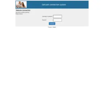 Getcash.fr(Connexion à l'application) Screenshot