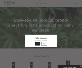 Getcbdme.com(CBD ME by Eco Lips) Screenshot