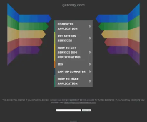 Getcelly.com(Cell phones) Screenshot