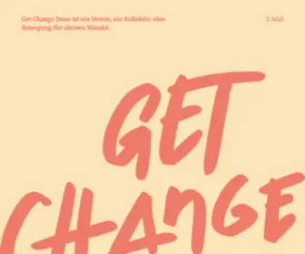 Getchangedone.org(Get Change Done) Screenshot