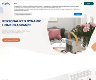 Getcinq.com(AI-POWERED home fragrance) Screenshot