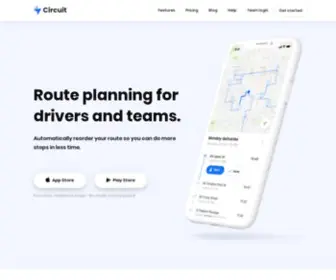 Getcircuit.com(Delivery Route Planner) Screenshot
