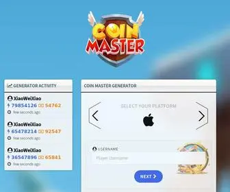 Getcmtool.com(Coin Master Hack Deutsch) Screenshot