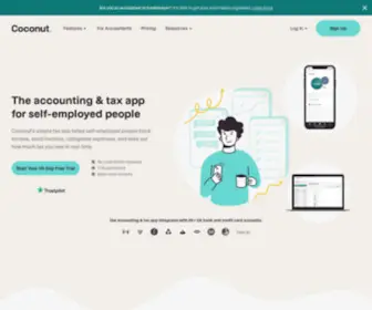 Getcoconut.com(Simple Accounting & Tax App for Freelancers) Screenshot