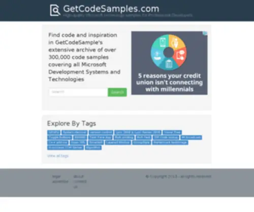 Getcodesamples.com(GetCodeSamples) Screenshot