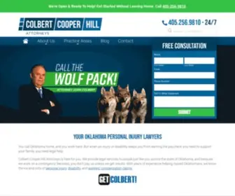 Getcolbert.com(Personal Injury Law Firm) Screenshot