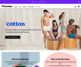 Getcomfy.in(The World&#039;s Most Comfortable Underwear for Men &amp; Women) Screenshot