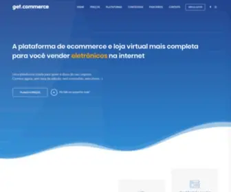 Getcommerce.com.br(Plataforma de E) Screenshot