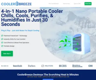 Getcoolerbreeze.com(Rapid Air Cooling In Just 30 Seconds) Screenshot