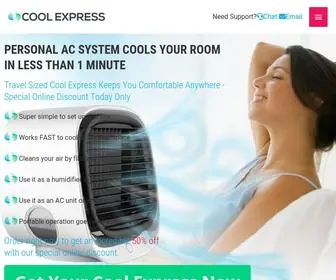 Getcoolexpress.com(getcoolexpress) Screenshot