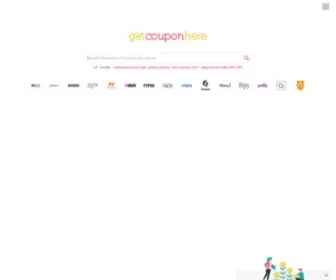 Getcouponhere.com(Findcoupon) Screenshot