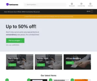 Getcourses.co(Home) Screenshot