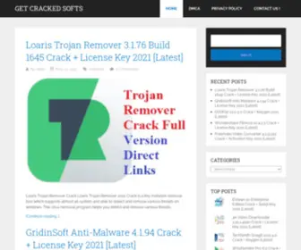 Getcrackedsofts.net(Get Cracked Softs) Screenshot