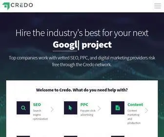 Getcredo.com(Find Trusted Digital Marketing) Screenshot