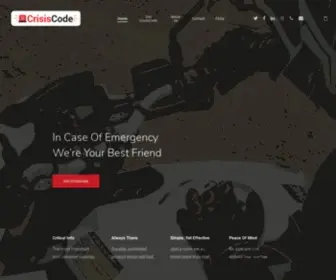 Getcrisiscode.com(Emergency Medical Scan) Screenshot