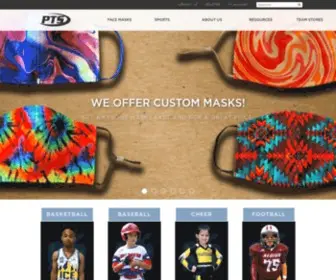 Getcustomuniforms.com(Primetime Sports Apparel) Screenshot