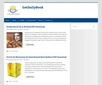 Getdailybook.com(A Heaven of Books) Screenshot