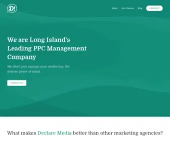 Getdeclare.com(Long Island PPC Management Company) Screenshot