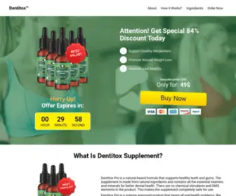 Getdentitox.co(Dentitox Pro) Screenshot