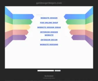 Getdesignlikepro.com(Getdesignlikepro) Screenshot