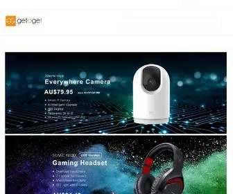 Getdget.com.au(Electronic Products & Gadgets for Sale Australia) Screenshot