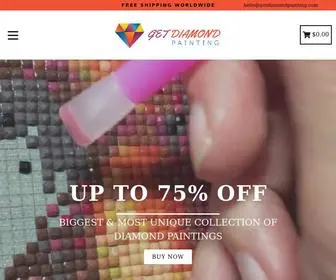 Getdiamondpainting.com(Diamond Painting) Screenshot