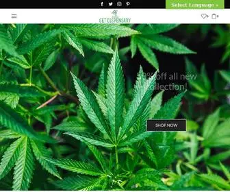 Getdispensary.org(Get Dispensary) Screenshot