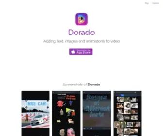 Getdorado.com(Adding text) Screenshot