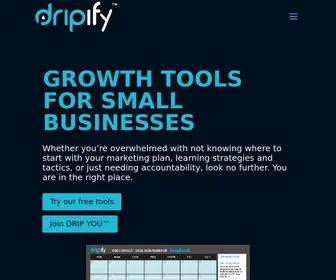 Getdripify.com(The Ultimate Platform for Growing Your Business) Screenshot