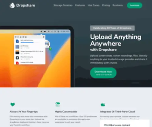 Getdropsha.re(Dropshare Apps) Screenshot