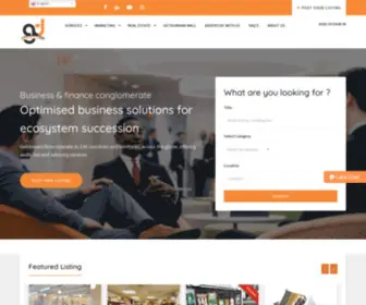 Getdurrani.com(Business Consultation Services) Screenshot