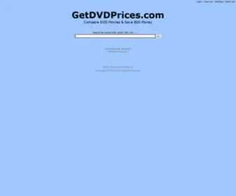 GetDVDprices.com(Compare DVD Movie Prices) Screenshot