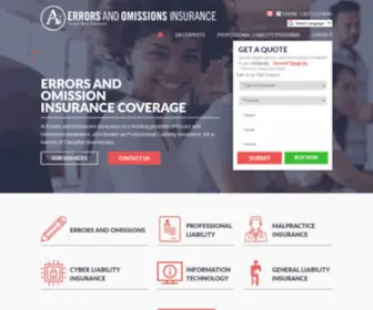 Geteandoinsurance.ca(Bond Surety) Screenshot